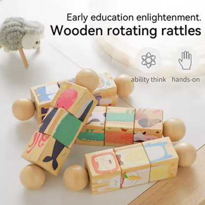 Woods™ - Spin & Learn - Rotating Toddler Puzzle