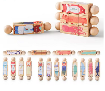 Woods™ - Spin & Learn - Rotating Toddler Puzzle