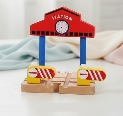 Woods – Stylish & Educational – Wooden Public Transport Playset