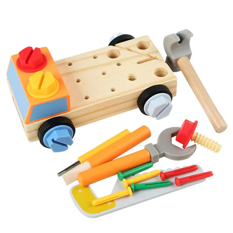 Woods™ - Turn & Learn - Montessori Auto Screwboard