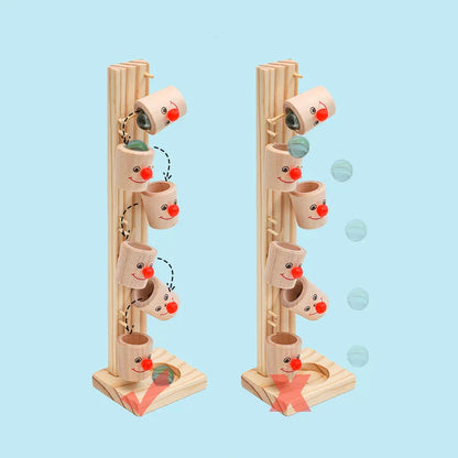 Clown Track™ – Rollers & Leather - Marble Run Toys