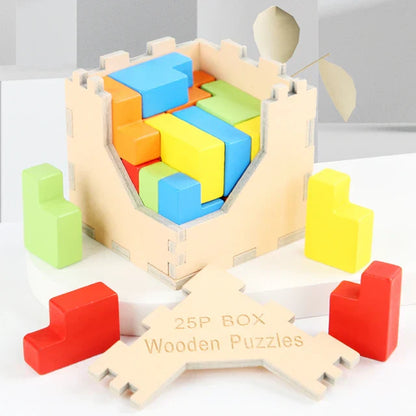 Woods™ - Train Your Brain - 3D Tetris Puzzle