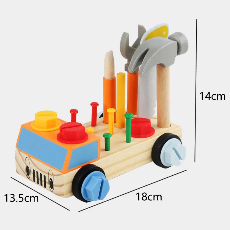 Woods™ - Turn & Learn - Montessori Auto Screwboard