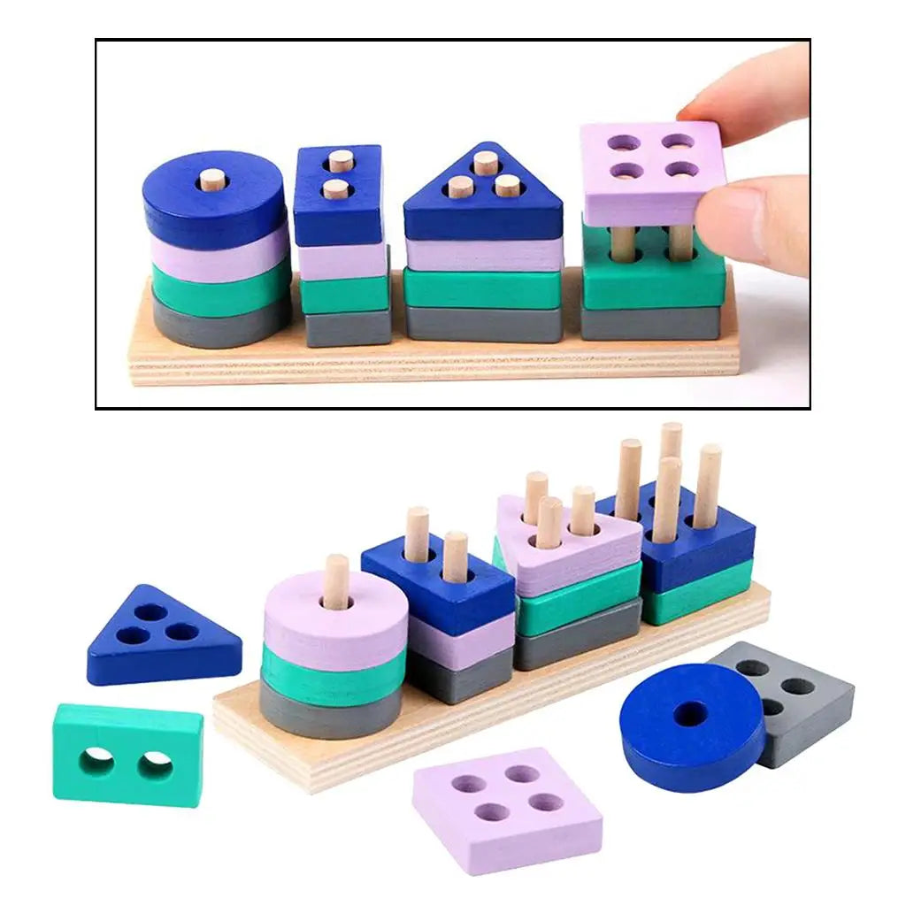 Woods™ – Building Blocks Fun – Geometric Blocks