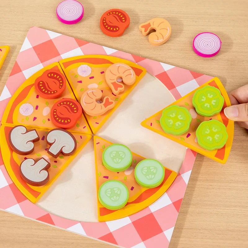 Woods™ - Stimulate Creativity & Motor Skills - Children's Pizza & Cookie Set