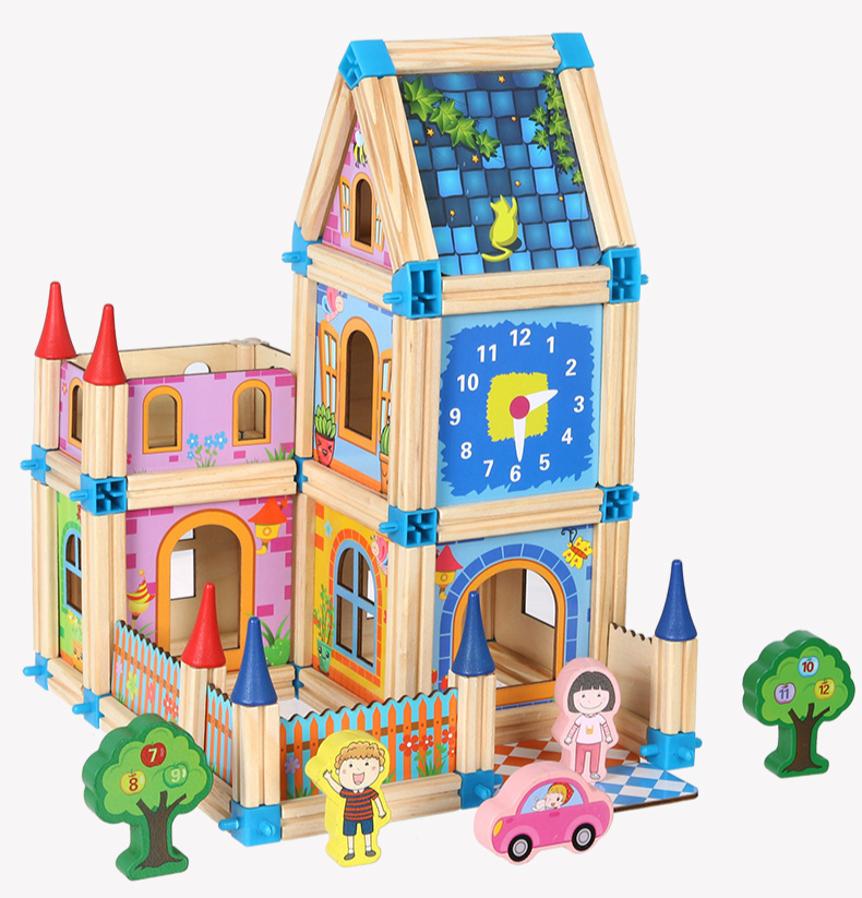 Woods – Sustainable & Creative – Wooden Building Set for Children