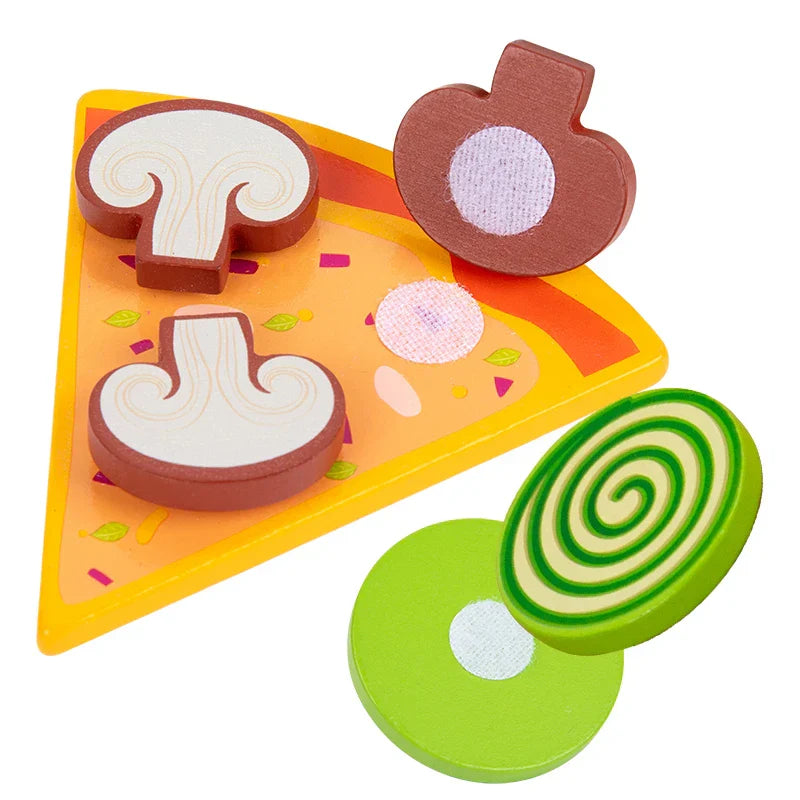 Woods™ - Stimulate Creativity & Motor Skills - Children's Pizza & Cookie Set