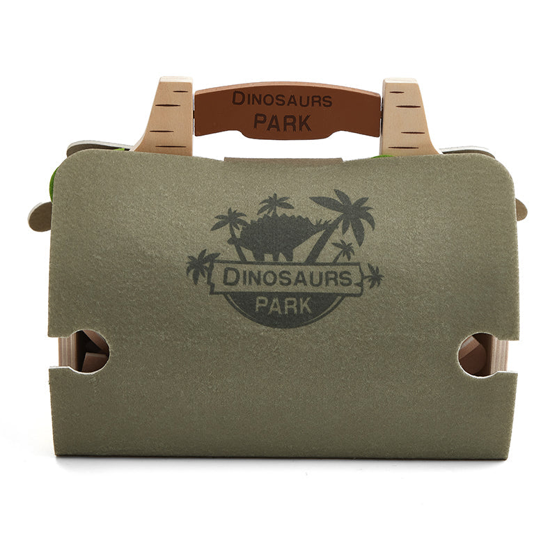 Woods™ - Prehistoric Fun - Wooden Dinosaur Park Set