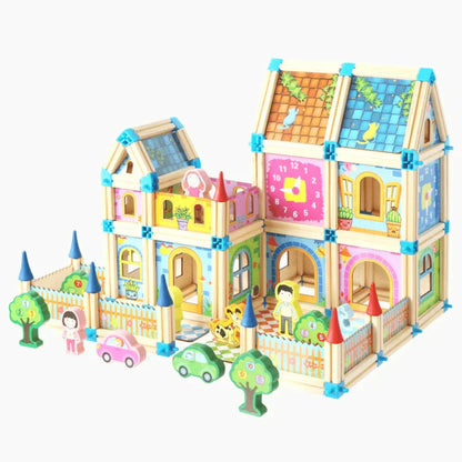 Woods – Sustainable & Creative – Wooden Building Set for Children