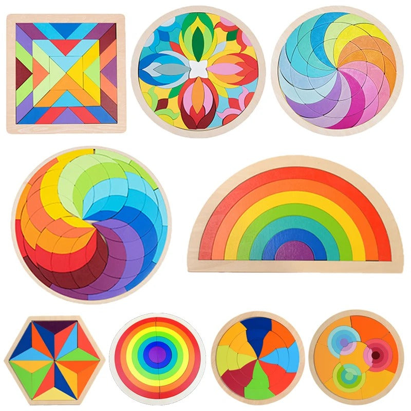 Woods™ | 3D Rainbow Jigsaw