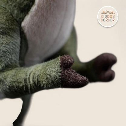 Green Tyrannosaurus T-Rex Dinosaur Soft Stuffed Plush Toy