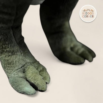 Green Tyrannosaurus T-Rex Dinosaur Soft Stuffed Plush Toy