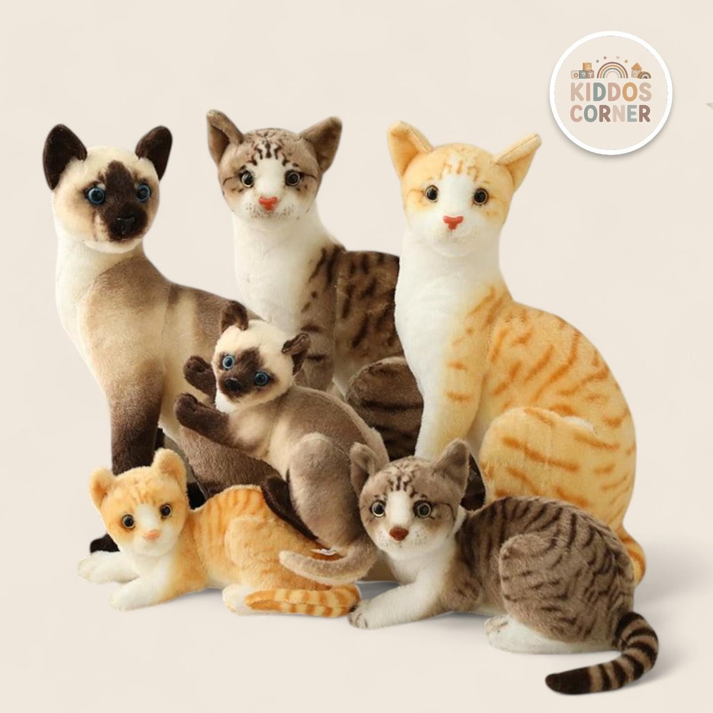 Cat Soft Stuffed Plush Decor Toy