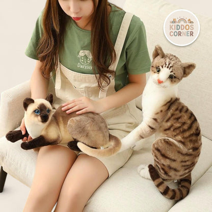 Cat Soft Stuffed Plush Decor Toy
