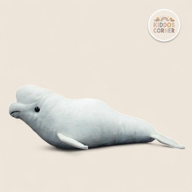 Beluga White Whale Soft Stuffed Plush Toy