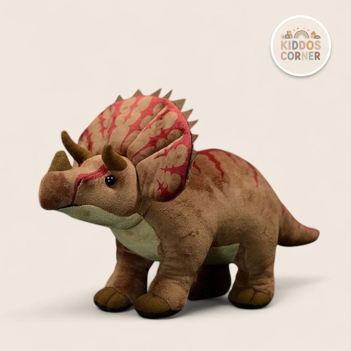 Triceratops Dinosaur Soft Stuffed Plush Toy