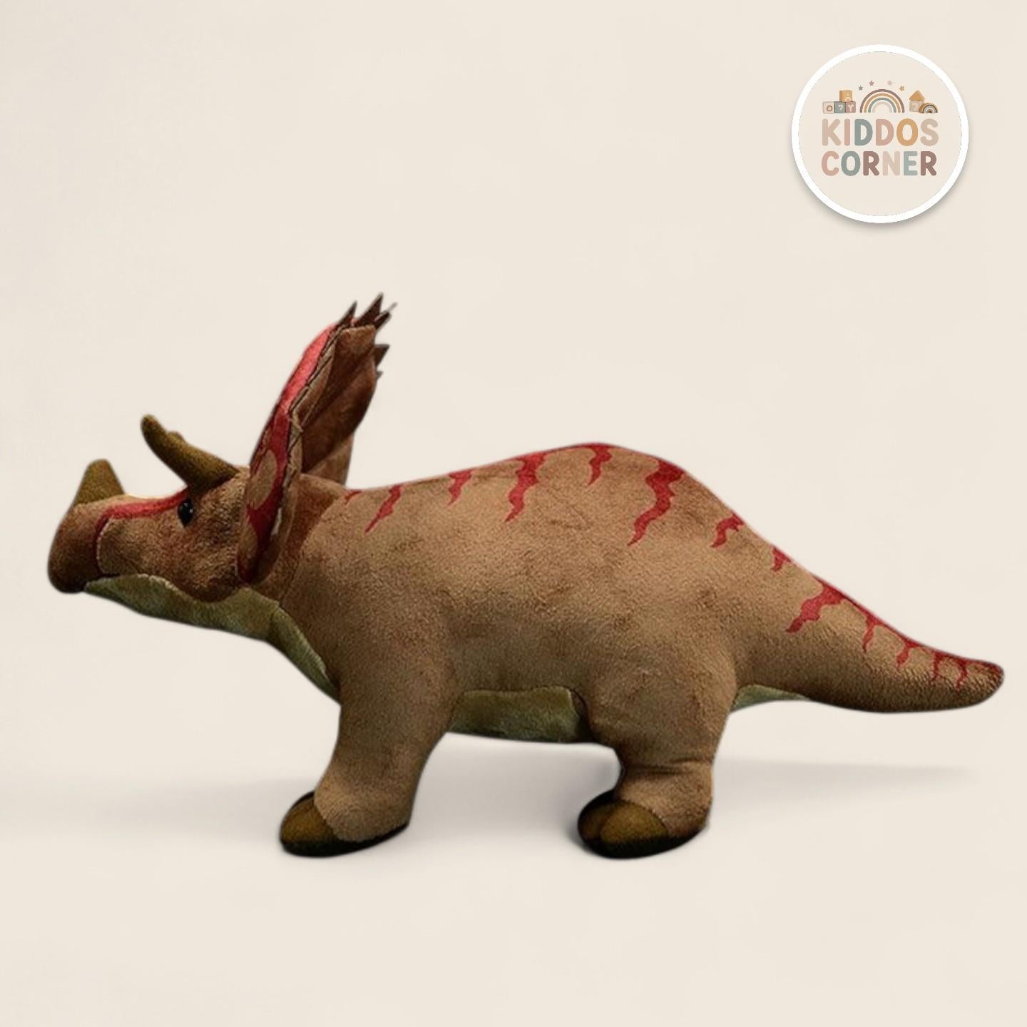 Triceratops Dinosaur Soft Stuffed Plush Toy