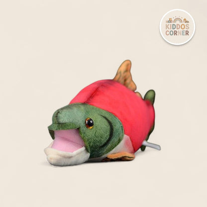 Sockeye Salmon Fish Soft Stuffed Plush Toy