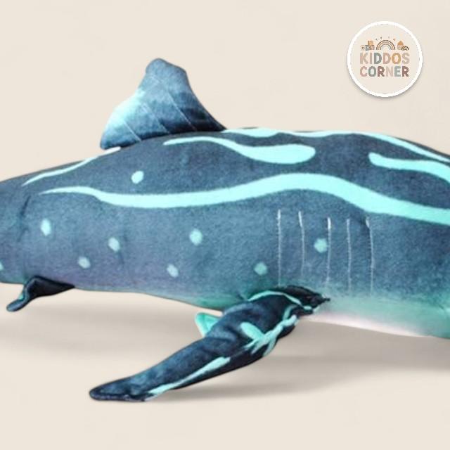 Large Blue Hammerhead Shark Soft Stuffed Plush Toy