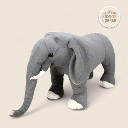 Large African Elephant Soft Stuffed Plush Toy
