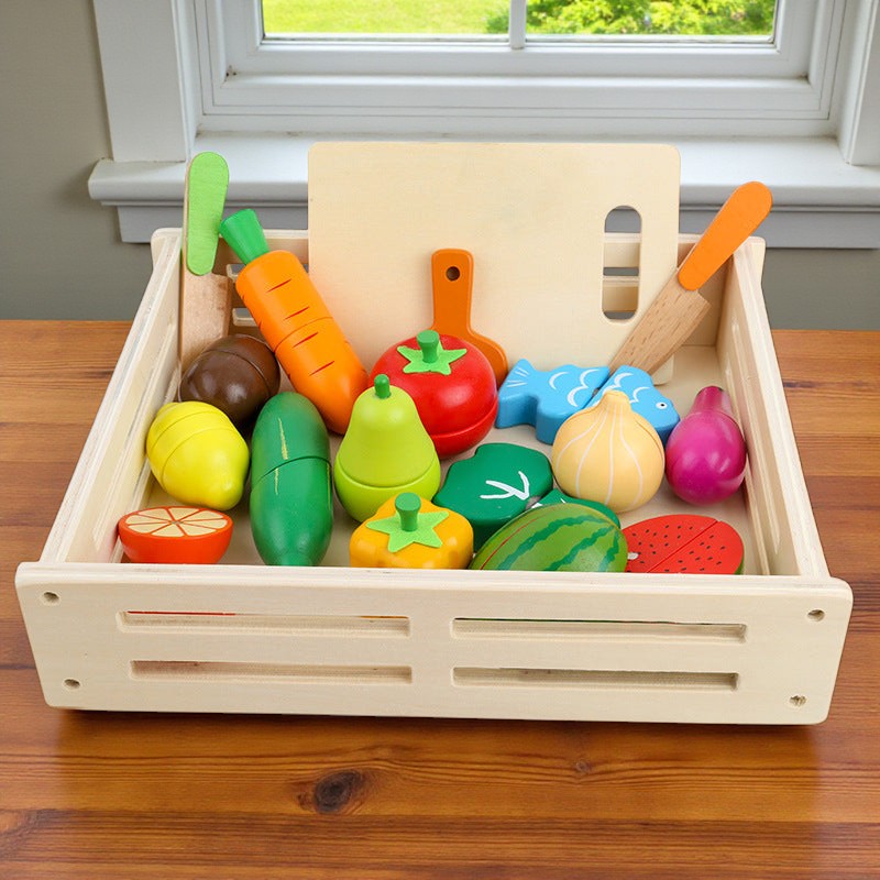 Woods™ | Wooden Vegetable and Fruit Crate